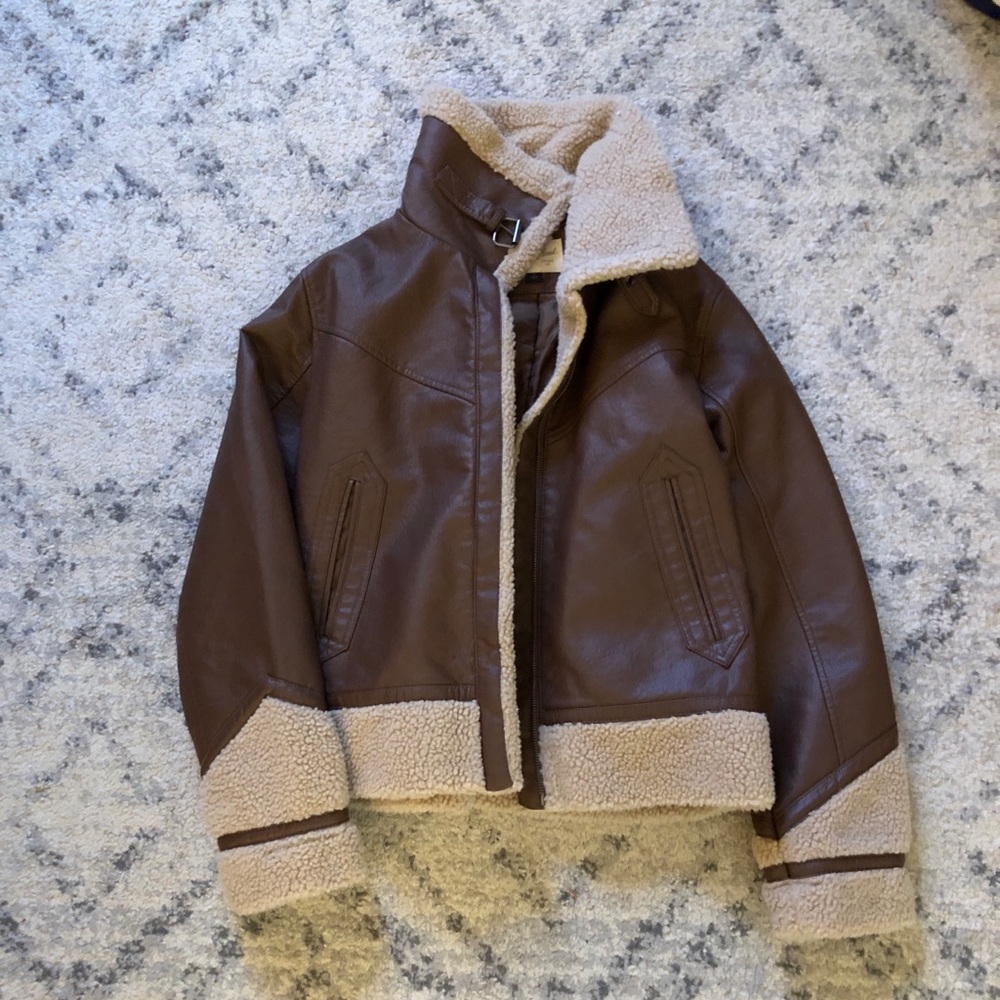 Leather jacket